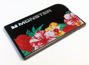 iranpack-156-Roland-cascade-graphics-and-design-used-a-roland-versauv-lec-series-uv-printercutter-to-print-a-floral-pattern-directly-on-a-power-card-for-san-francisco-based-monster-products